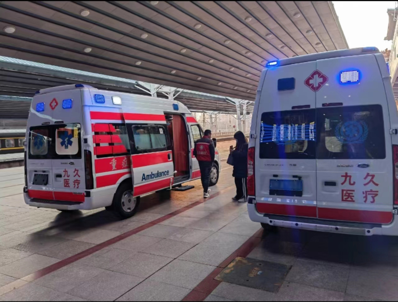 汉阴县救护车长途转运